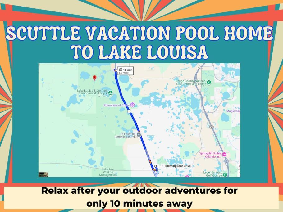 Scuttle Vacation Pool Home Wspa Orlando Bagian luar foto